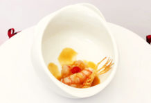 Cocina con Gamba de Dénia